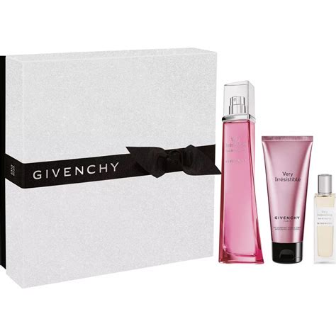 givenchy irresistible live gift set|very irresistible Givenchy body lotion.